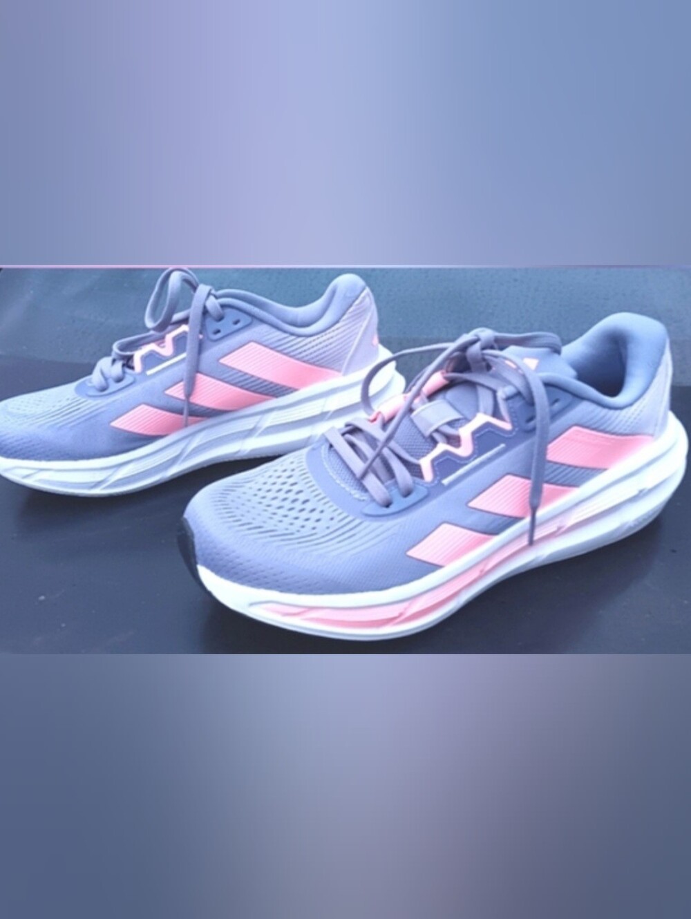 Adidas Purple And Pink Shoes